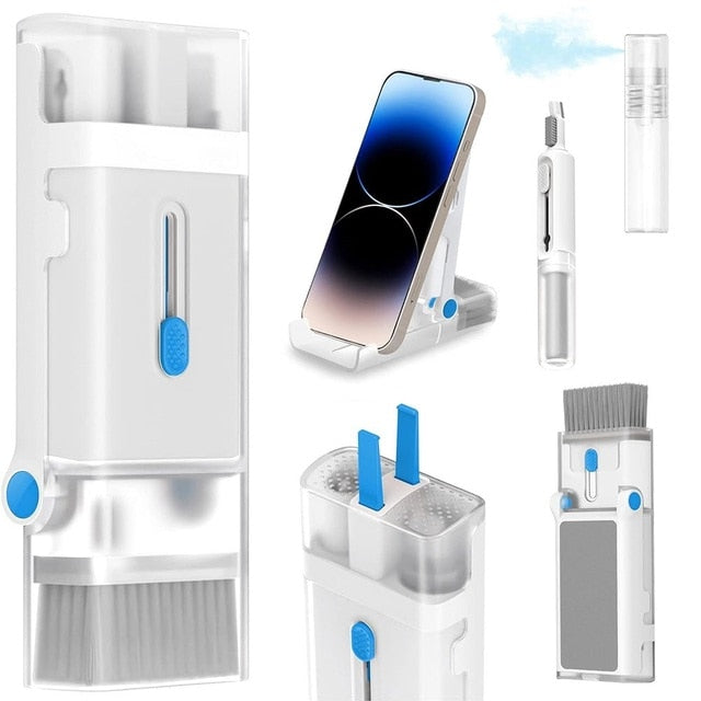 20-in-1 Cleaner kit Computer Keyboard Brush Earphones Cleaning Pen Screen Cleaning Spray Bottle Set Cleaning Tools Keycap Puller