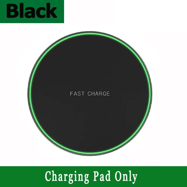 60W Fast Wireless Charger Pad for iPhone 14 13 12 11 Pro Max Samsung Galaxy S22 S21 S20 S10 S9 Xiaomi Wireless Charging Station
