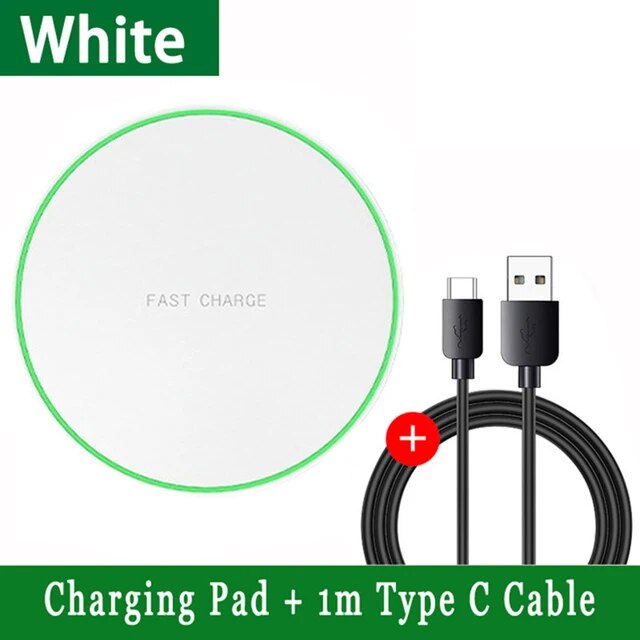 60W Fast Wireless Charger Pad for iPhone 14 13 12 11 Pro Max Samsung Galaxy S22 S21 S20 S10 S9 Xiaomi Wireless Charging Station