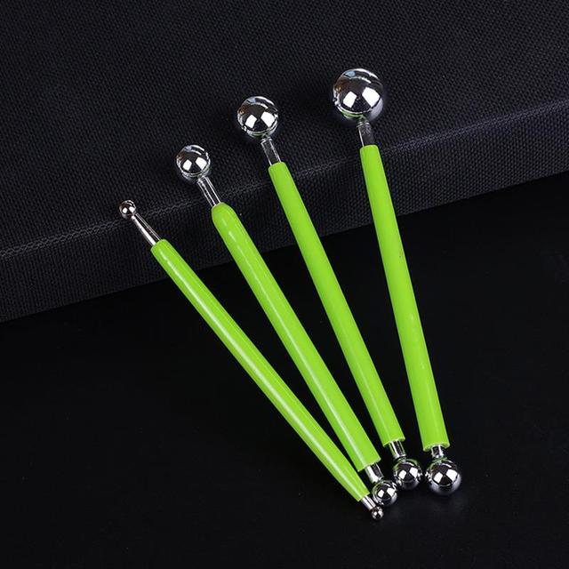 Pottery Sculpting Tools Set Ceramic Detail texture Shaping Blade Clay Modeling Stainless Steel Tool Kit Carving Hole Punch