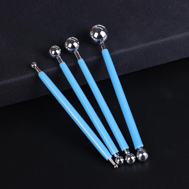 Pottery Sculpting Tools Set Ceramic Detail texture Shaping Blade Clay Modeling Stainless Steel Tool Kit Carving Hole Punch
