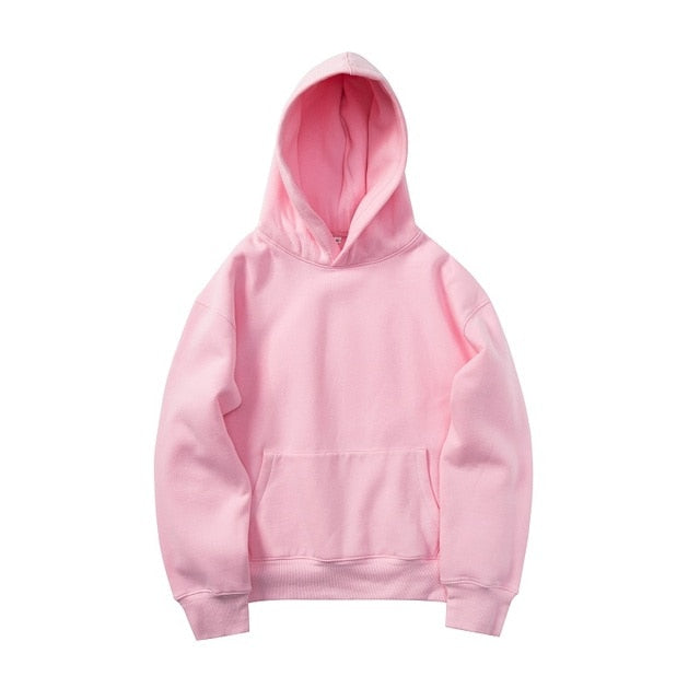 QoolXCWear Very good quality nice hip hop hoodies with fleece WARM winter mens kanye west hoodie sweatshirt swag solid pullover