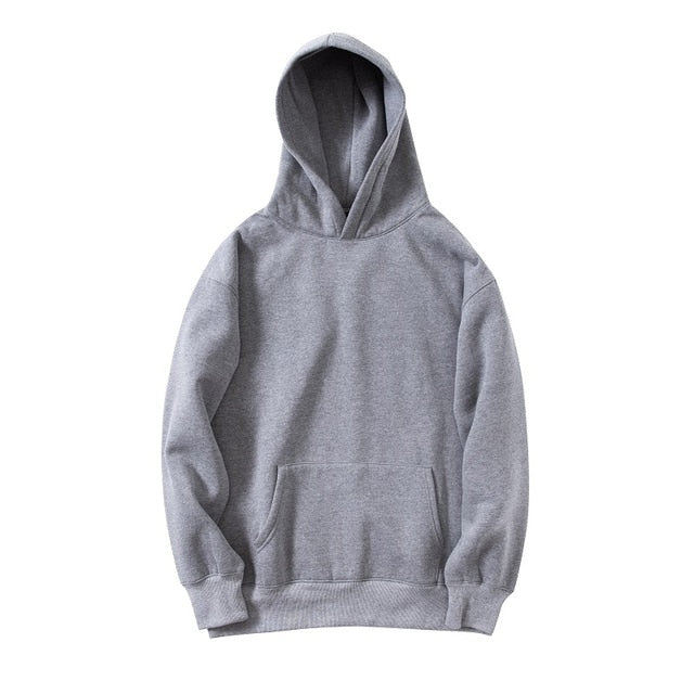 QoolXCWear Very good quality nice hip hop hoodies with fleece WARM winter mens kanye west hoodie sweatshirt swag solid pullover
