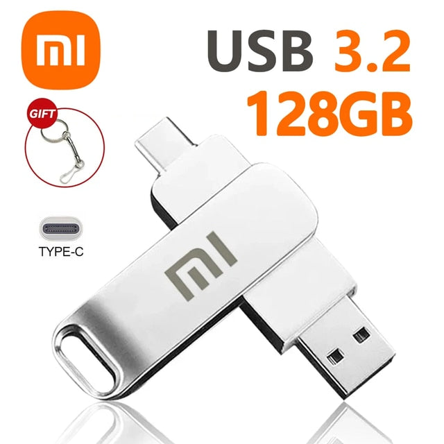 Xiaomi 16TB USB 3.2 Flash Drives High Speed Transfer Metal Pendrive Memory Card Pendrive Flash Disk Memoria Waterproof Stick New