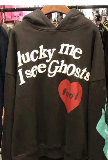 ye must be Born again Hoodie CPFM XYZ KIDS SEE GHOSTS Hoodies Asian Size Kanye West Sweatshirts High Quality Pullovers