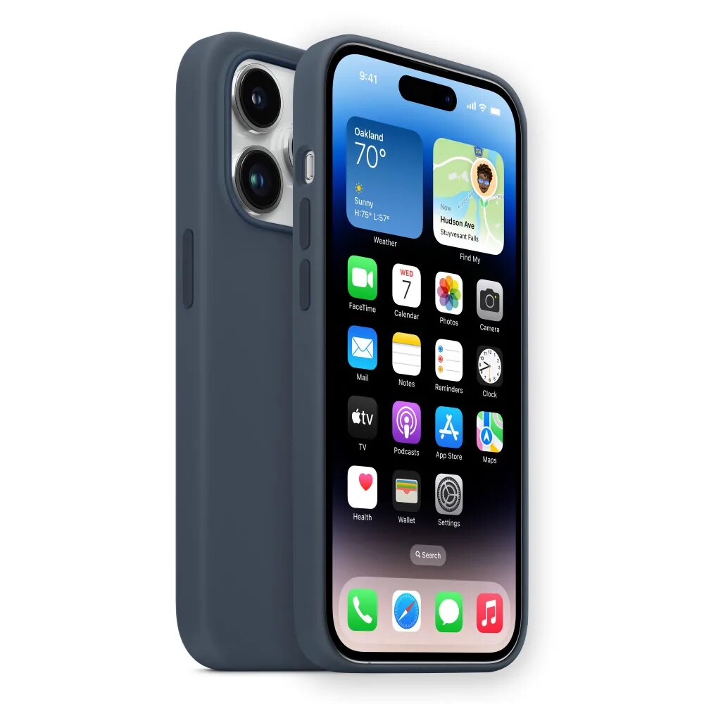 Original Apple Silicone Case For iPhone 14 Pro Max With Magsafe Cover Wireless Magnetic Charging For iPhone 14 Plus Cases