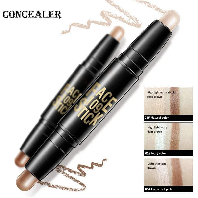 High Quality Professional Makeup Base Foundation Cream for Face Concealer Contouring for Face Bronzer Beauty Women's Cosmetics