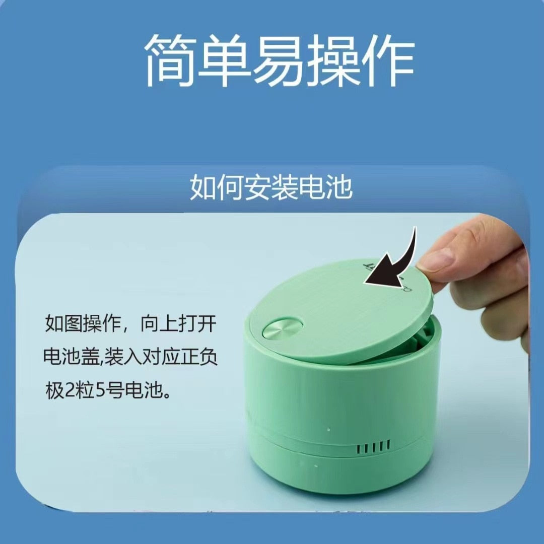 Mini Desktop Cleaner Portable Vacuum Cleaner Car Office Desk Dust Home Table Sweeper Desktop Cleaner Car Electrical Appliances