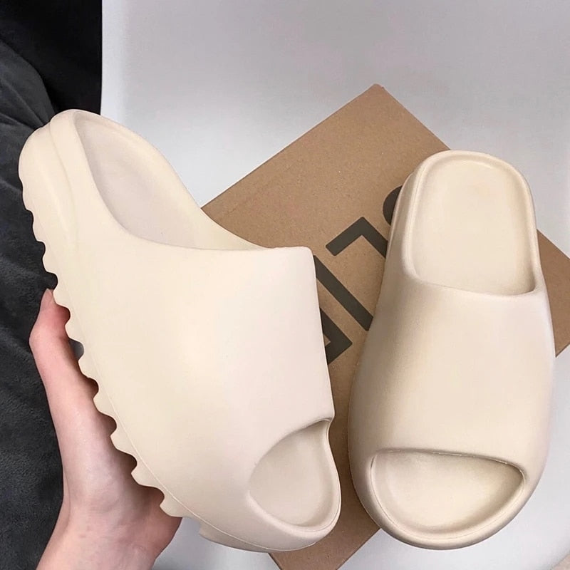 Slippers Original Women Men Brand Sandals Mujer Beach Casual Shoe EVA Slidee Men Slides Summer Unisex Clogs Home Size36-45