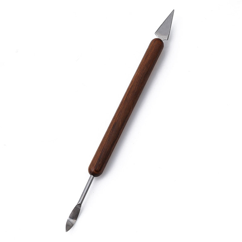 Beginner Clay Pottery Ceramic Sculpting Tools Pottery Woodwork Sculpting Tool Kit DIY Wood Clay Crafts Modeling Tools