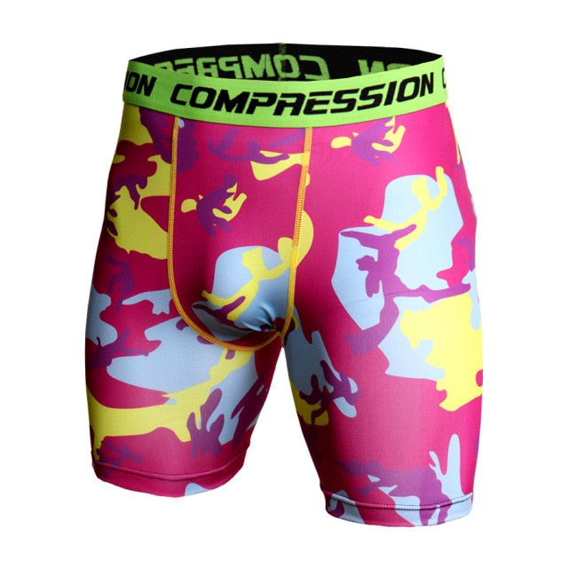 Camoflage Joggers Shorts Men Gyms Quick Dry Compression Short Pants Man’s Shorts Fitness Workout Summer Sweatpants Male Shorts