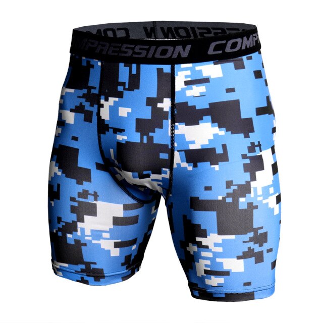 Camoflage Joggers Shorts Men Gyms Quick Dry Compression Short Pants Man’s Shorts Fitness Workout Summer Sweatpants Male Shorts