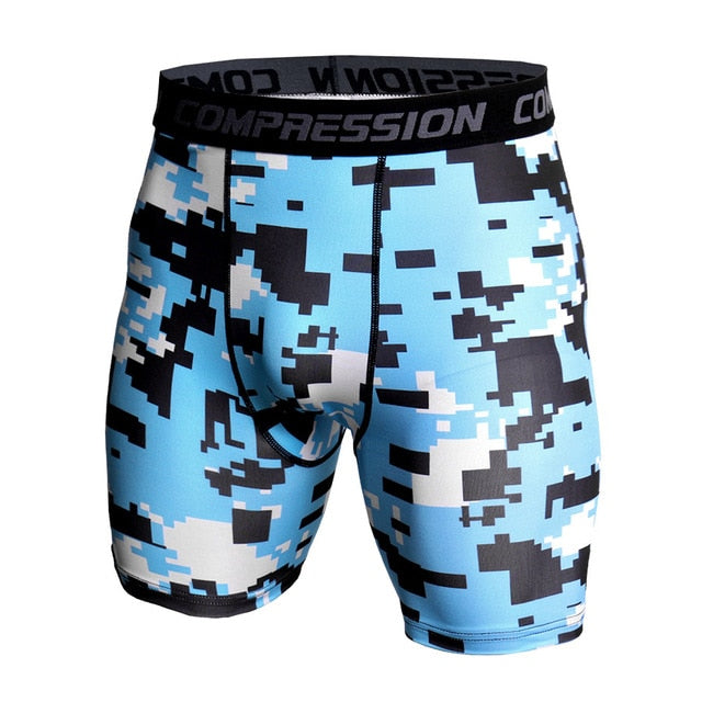 Camoflage Joggers Shorts Men Gyms Quick Dry Compression Short Pants Man’s Shorts Fitness Workout Summer Sweatpants Male Shorts