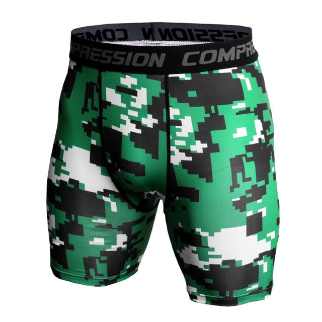Camoflage Joggers Shorts Men Gyms Quick Dry Compression Short Pants Man’s Shorts Fitness Workout Summer Sweatpants Male Shorts