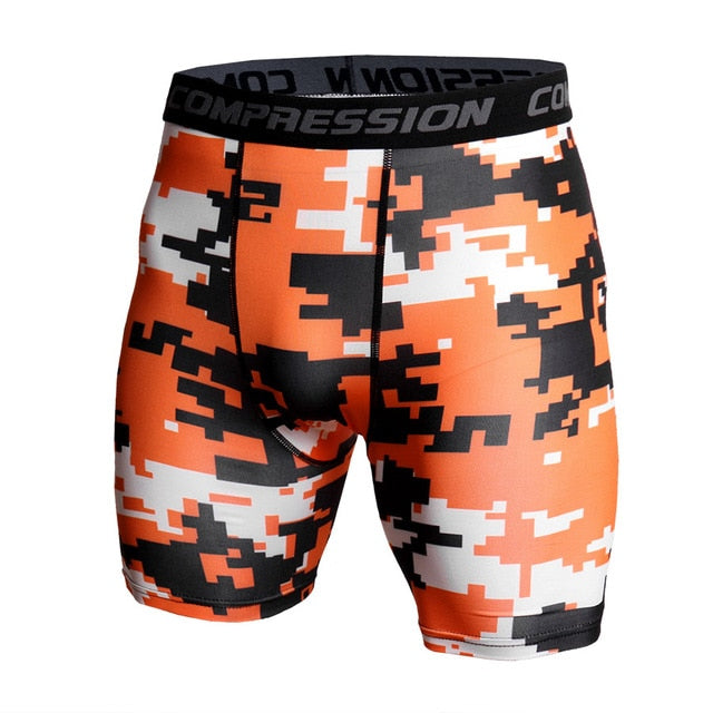 Camoflage Joggers Shorts Men Gyms Quick Dry Compression Short Pants Man’s Shorts Fitness Workout Summer Sweatpants Male Shorts