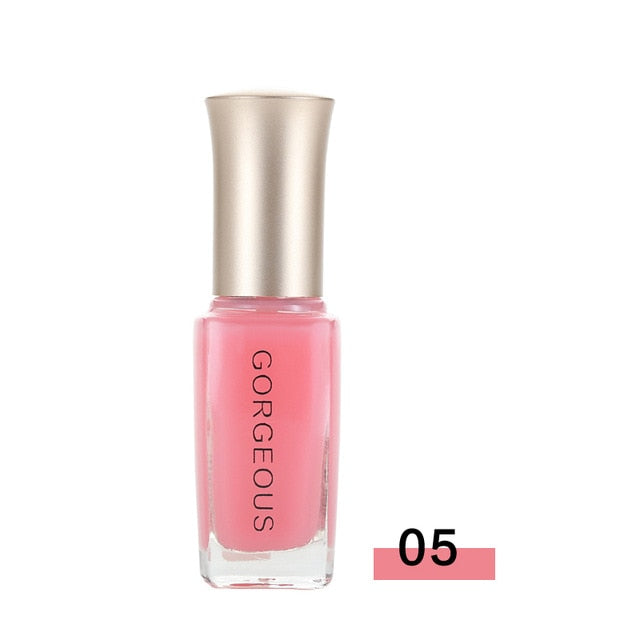 Professional New Fashion Nail Polish Art For Women Translucent Brand Sweet Color Jelly Nail Polish