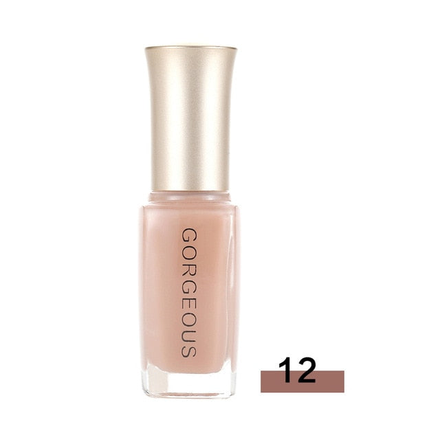 Professional New Fashion Nail Polish Art For Women Translucent Brand Sweet Color Jelly Nail Polish