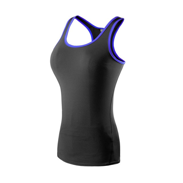 Yoga Shirt Sport Running Quick Dry Vest High elasticity Tight fitting Women GYM Clothing fitness bodybuilding T shirt