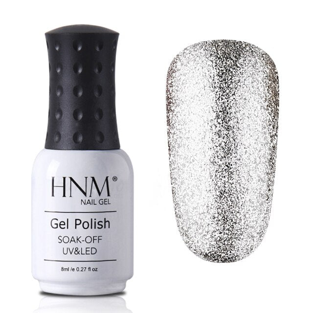 HNM Glitter Bling Gel Nail Polish Soak Off