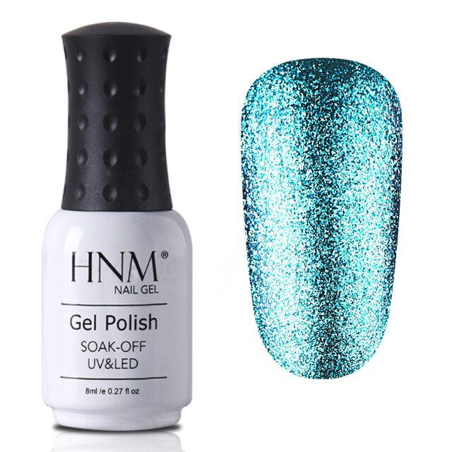 HNM Glitter Bling Gel Nail Polish Soak Off