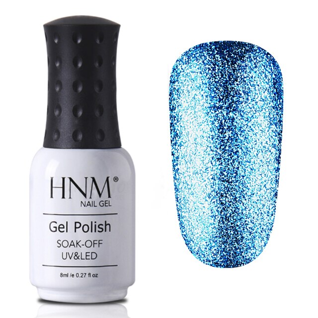 HNM Glitter Bling Gel Nail Polish Soak Off