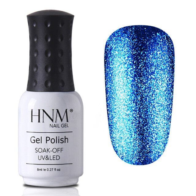 HNM Glitter Bling Gel Nail Polish Soak Off