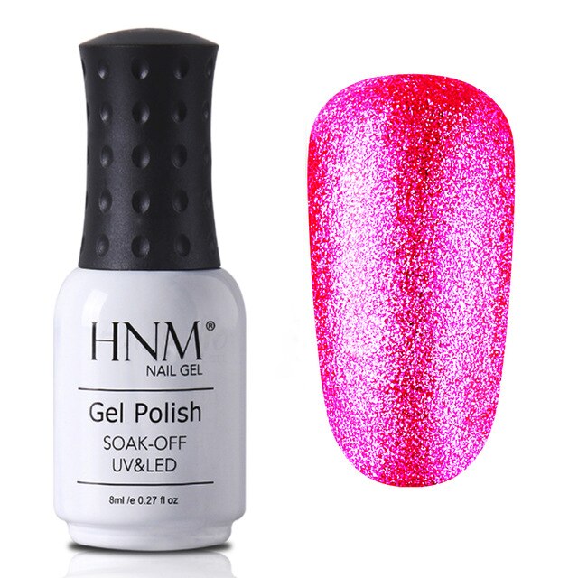 HNM Glitter Bling Gel Nail Polish Soak Off