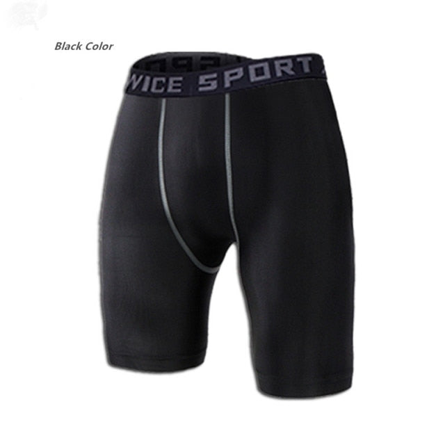Mens Compression Shorts 2XL 3XL 90KG Male Fitness Casual Short Wear Under Base Layer Skinny Men Gym Sports Elastic White Legging