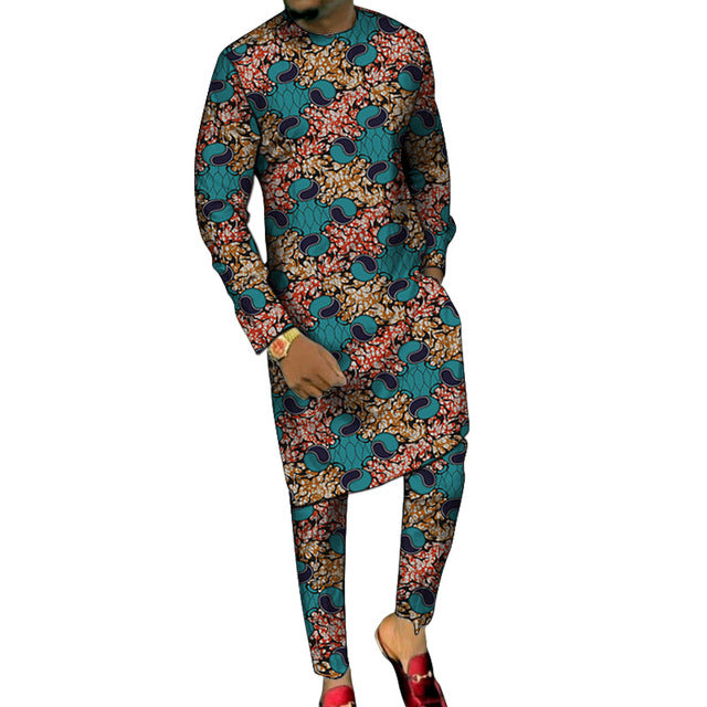 Dashiki Custom Made Pants Set