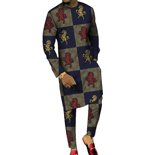 Dashiki Custom Made Pants Set