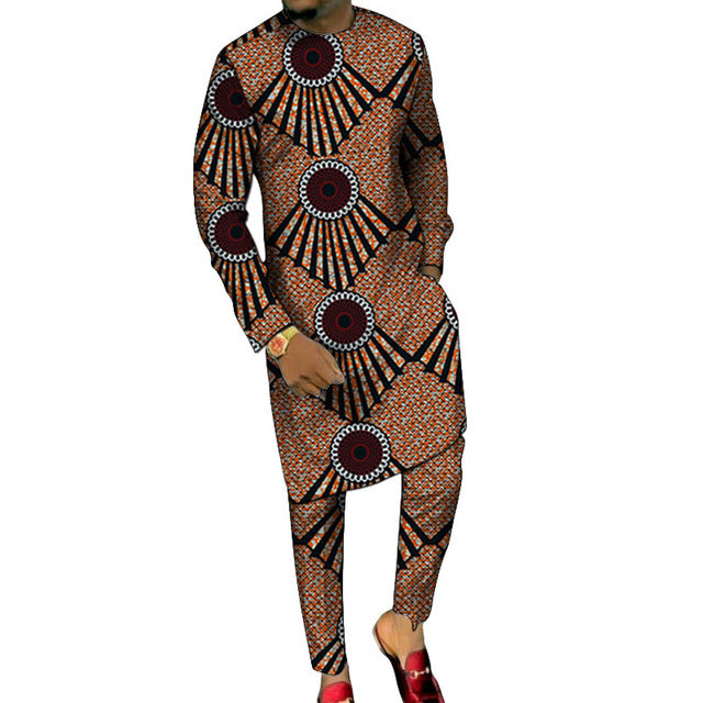Dashiki Custom Made Pants Set