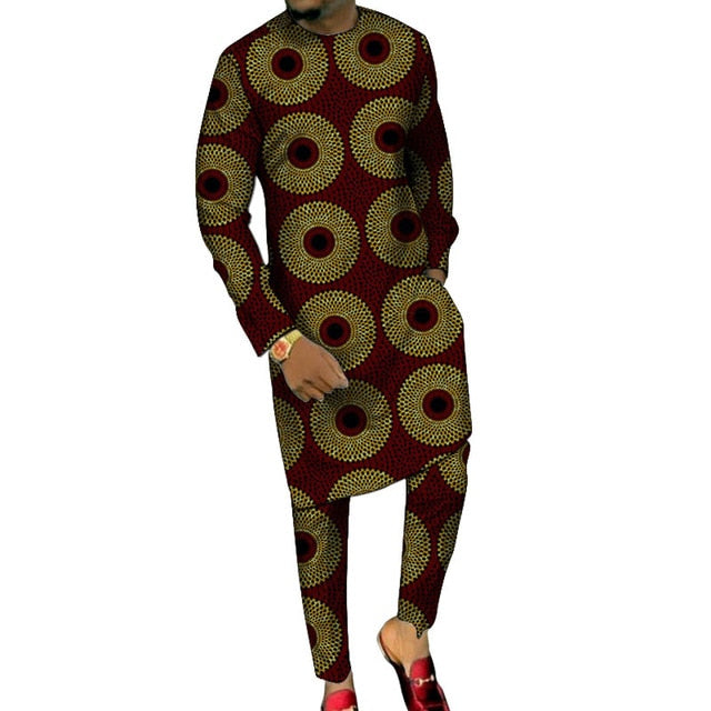 Dashiki Custom Made Pants Set