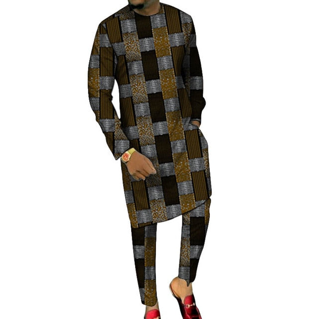 Dashiki Custom Made Pants Set