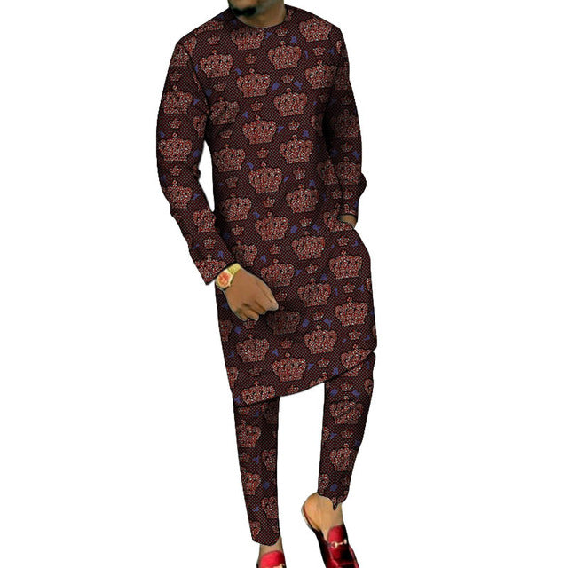 Dashiki Custom Made Pants Set