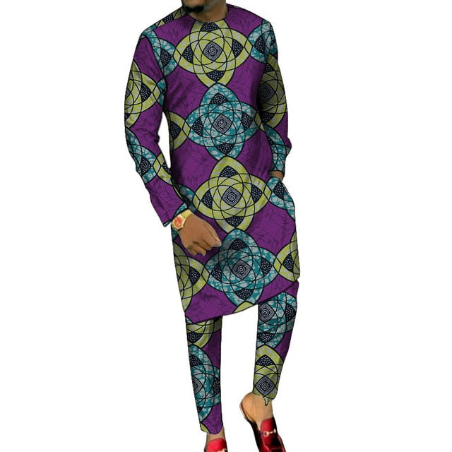 Dashiki Custom Made Pants Set