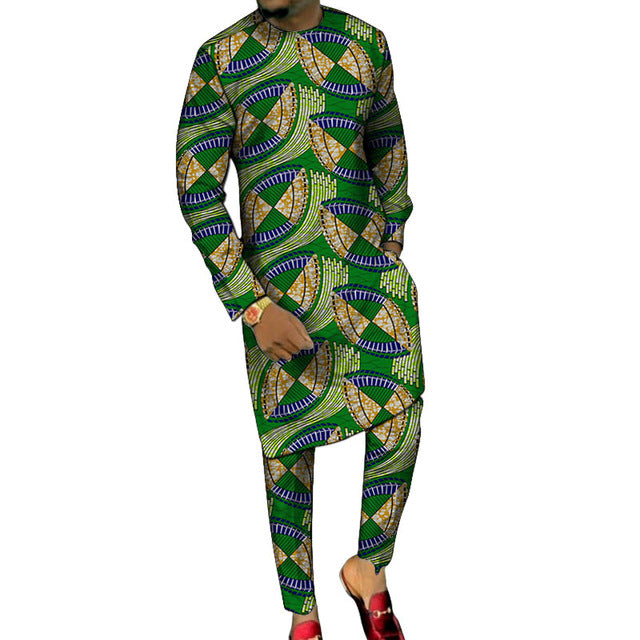 Dashiki Custom Made Pants Set