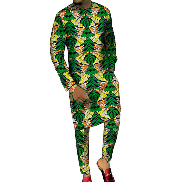 Dashiki Custom Made Pants Set