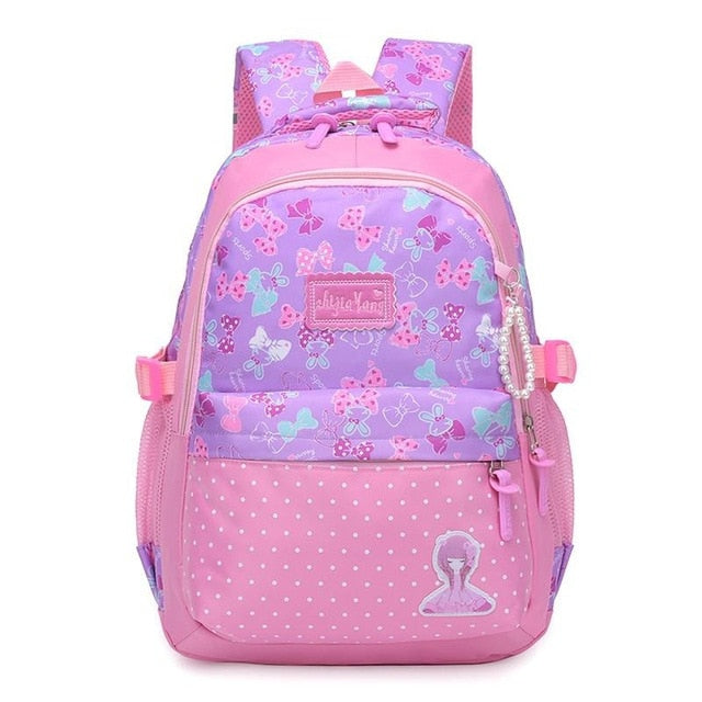 New Large schoolbag cute Student School Backpack Printed Waterproof bagpack primary school book bags for teenage girls kids