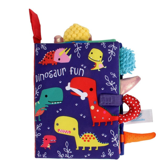 Kidsbooks Baby Early Learning Tearing Tail Cloth Book Parent-child Interactive Sound