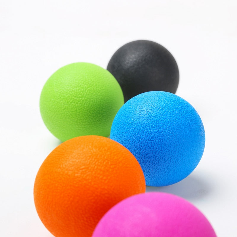 Muscle Relaxation Exercise Sports Fitness Yoga Peanut Massage Ball Trigger Point Stress Pain Relief