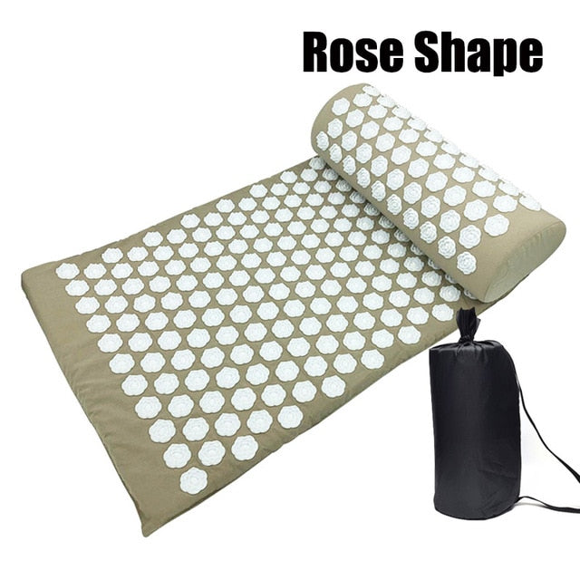 Hot Massager 26*17 inch Massage Mat Acupressure Relieve Back Body Pain Relax
