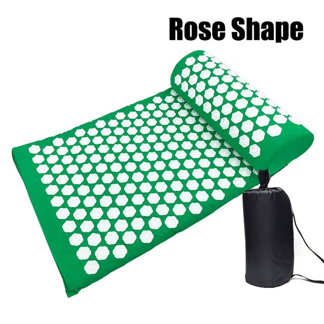Hot Massager 26*17 inch Massage Mat Acupressure Relieve Back Body Pain Relax