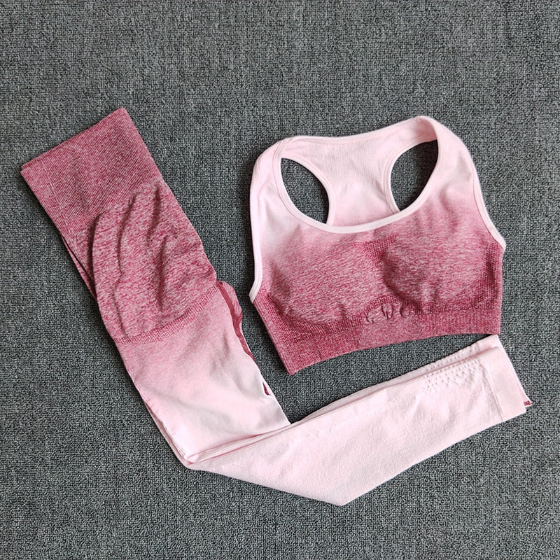 SVOKOR Seamless Yoga Set Sport Wear