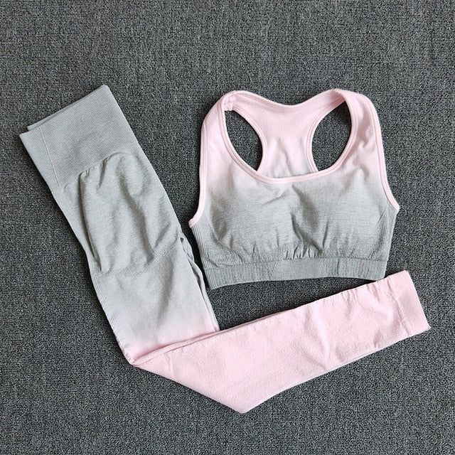 SVOKOR Seamless Yoga Set Sport Wear