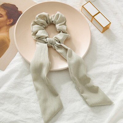 Ponytail Bow Ties Scrunchies