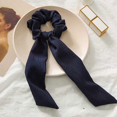 Ponytail Bow Ties Scrunchies