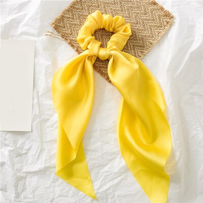 Ponytail Bow Ties Scrunchies