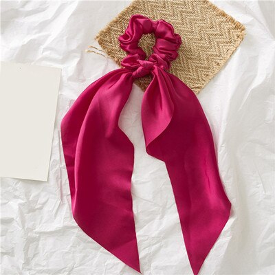 Ponytail Bow Ties Scrunchies