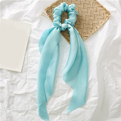 Ponytail Bow Ties Scrunchies