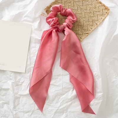 Ponytail Bow Ties Scrunchies